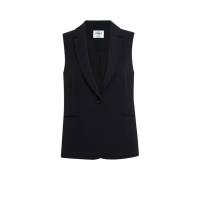 ราคา MONARCH เสื้อสูทแขนกุดทรงหลวม รุ่น M91P1B5089 สีดำ S (MKP1216876)