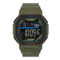 ราคา Timex นาฬิกาข้อมือผู้ชาย Trend Command รุ่น TW2V93700 ดิจิตอล สายซิลิโคน สีเขียว (MKP1604841)