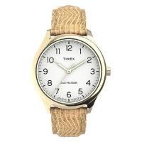 ราคา TIMEX TW2U81100 EASY READER นาฬิกาข้อมือผู้หญิง สีเบจ (MKP1432730)