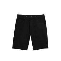ราคา DAVIE JONES กางเกงขาสั้น เอวยางยืด ผ้าพื้น สีดำ Elasticated Shorts in black PL0014BK 30 (MKP1401061)