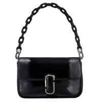 ราคา MARC JACOBS กระเป๋าสะพาย THE SHADOW PATENT LEATHER J MARC SHOULDER BAG สี BLACK One Size (MKP1474401)