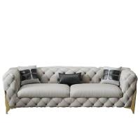 ราคา Shira Furniture (พรีออเดอร์ 30 วัน) ชุดโซฟาหนังนำเข้า จากอิตาลี - สีครีม (MKP1228460)