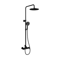 ราคา KOHLER ก๊อกผสมยืนอาบ พร้อมชุดฝักบัวสายอ่อน และชุดฝักบัวก้านแข็ง (สีดำ) (MKP1334265)