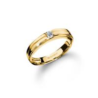 ราคา Jubilee Diamond แหวนเพชร Parallel Ribbed Band รุ่น R14604EG - สีโกลด์ 57 (MKP0797119)