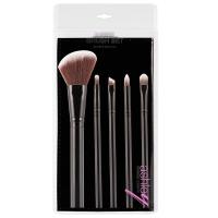 ราคา ASHLEY แปรงแต่งหน้าแมททีเรียล สีดำ เซต 5 ชิ้น (MKP0599808)