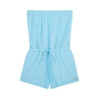 ราคา KLOSET (KK22)จั๊มสูทเกาะอก ขาสั้น ฟ้า M (MKP1388878)