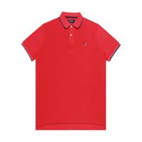 ราคา NAUTICA เสื้อโปโลสำหรับผู้ชาย สีแดง L (MKP1682041)