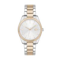 ราคา Lacoste นาฬิกาข้อมือผู้หญิง รุ่น LC2001241 สายสแตนเลส Silver/Gold (MKP1596477)
