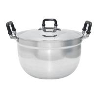 ราคา SAM HUANG หม้อสองหูอะลูมิเนียมพร้อมฝา ขนาด 18 ซม. สีเงิน (MKP1224468)