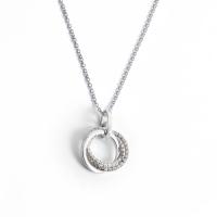 ราคา JEWELLISTA สร้อยพร้อมจี้รุ่น Ally เงินแท้ ประดับพลอย CZ สีโรเดียม (MKP1373337)