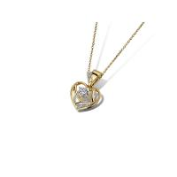 ราคา Jubilee Diamond จี้เพชรไม่รวมสร้อย Love Blooming Heartwaves - สีโกลด์ (MKP1663738)