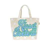 ราคา Kloset&Etcetera กระเป๋าโท้ทผู้หญิง Etcetera White Dot สีขาว One Size (MKP1515627)