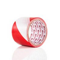 ราคา Nuvo เทปกั้นเขต ขนาด 70 มม. x 500 เมตร สีขาว - แดง (MKP0785315)