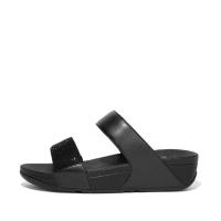 ราคา FitFlop™ LULU รองเท้าแตะแบบสวมผู้หญิง รุ่น EC4-090 สี Black 6 UK (MKP1084103)