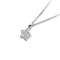 ราคา Jubilee Diamond จี้เพชรไม่รวมสร้อย Blossom Twist Vine รุ่น P19504EW - สีไวท์โกลด์ (MKP0796478)