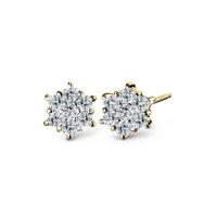 ราคา Jubilee Diamond ต่างหูเพชร Sparkle Stud รุ่น EC07057 - สีโกลด์ (MKP0796421)