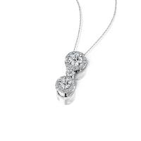 ราคา Jubilee Diamond จี้เพชรไม่รวมสร้อย Endless Bond (Exclude Necklace) รุ่น P18403EW - สีไวท์โกลด์ (MKP0797053)
