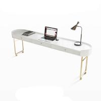 ราคา Shira Furniture (พรีออเดอร์ 30 วัน)โต๊ะเครื่องแป้ง มีล้อเลื่อน W220 - สีขาว (MKP1230613)