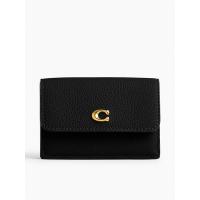 ราคา COACH กระเป๋าสตางค์รุ่น Mini Trifold Wallet สีดำ One Size (MKP1628379)