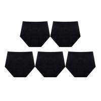 ราคา SABINA [Set 5 ชิ้น] ซาบีน่า กางเกงชั้นใน (ทรง High Waist) รุ่น Panty Zone รหัส SUZ3502BK สีดำ M (MKP0856318)