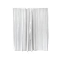 ราคา Tugu สีขาว ผ้าม่าน แบบจีบ (พร้อมตะขอ) กรองแสง 50% ผ้า Polyester 100% (MKP1412073)