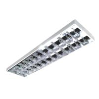 ราคา RACER โคมตะแกรงติดลอย LED-T8 2 x 18 วัตต์ รุ่น Surface(2x18W) ขนาด 30.7 x 123.7 x 8.3 ซม. สีขาว (MKP1390593)