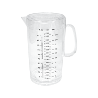 ราคา PIONEER เหยือกน้ำพลาสติกทรงกลม (มีสเกล) รุ่น PN411-PS ความจุ 1,850 มล. สีขาว - ใส (MKP1404025)