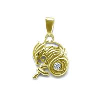 ราคา FINEJEWELTHAI จี้ราศี-ราศีมังกร -จี้เพชร-จี้เงินแท้-P1174cz00 สีทอง (MKP1421854)