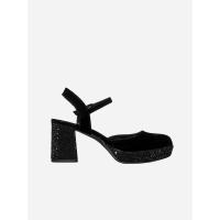 ราคา KENNETH COLE รองเท้าส้นสูง รัดข้อ ผู้หญิง รุ่น INDYA สีดำ 5.5 US (MKP1642166)