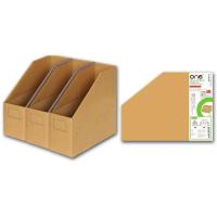 ราคา ONE กล่องใส่เอกสารพับได้ 3ช่อง น้ำตาล ONE Non-Seriese (MKP0980914)