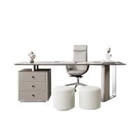 ราคา Shira Furniture (พรีออเดอร์ 30 วัน)โต๊ะทำงานเกรดPremium ท็อปหินอ่อน รุ่น laa_loft_468 ขนาดกว้าง 160 cm - สีขาว (MKP1226919)