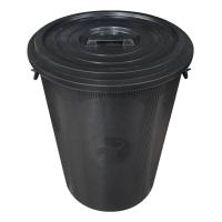 ราคา DINO ถังน้ำพร้อมฝาหูล๊อคเหล็ก รุ่น BUC-R 16GL ขนาด 60 ลิตร สีดำ (MKP0797596)