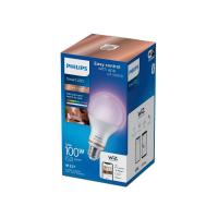 ราคา Philips หลอดไฟเปลี่ยนสีอัจฉริยะ (WiZ Color Ambiance) รุ่น PHI WFB 100W A67 TW (MKP1557987)