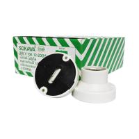 ราคา SOKAWA ขั้วแป้นเกลียว ทองแดง E27 รุ่น S-019 สีขาว (MKP1407107)