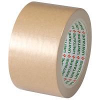 ราคา UNITAPE UNITAPE กระดาษกาวในตัวชนิดเคลือบผิวมัน กันน้ำ ขนาด 2 1/2"x25หลา สีน้ำตาล (MKP1638887)