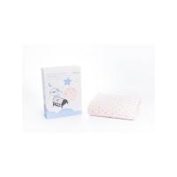 ราคา Iflin Baby ผ้าปูที่นอนใยไผ่ (มีtopperนุ่มๆในตัว) ไซส์ 70x120 ซม. - สีชมพู (MKP1583548)