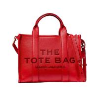 ราคา MARC JACOBS กระเป๋า THE LEATHER MEDIUM TOTE BAG H004L01PF21617 สี TRUE RED One Size (MKP1447262)