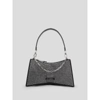 ราคา KARL LAGERFELD กระเป๋าสะพาย รุ่น K/SEVEN ELEMENT RHINESTONE SHOULDER BAG 235W3019 สีดำ One Size (MKP1580888)
