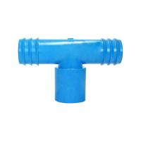 ราคา Chaiyo Sprinkler สามทางPVC-PE(สวมอุปกรณ์3/4) รุ่น 350-80 ขนาด 20มม.x1/2นิ้วx20มม. (แพ็ค 5 ชิ้น) สีฟ้า (MKP0780990)