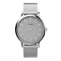 ราคา Timex นาฬิกาข้อมือผู้หญิง Transcend รุ่น TW2V92900 สายสแตนเลส สีเงิน (MKP1605239)