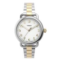 ราคา TIMEX TW2U13800 Standard นาฬิกาข้อมือผู้หญิง สีเงิน/ทอง (MKP1363350)