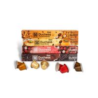 ราคา Duchess Duchess Coffee Capsule Sip&Savour คละรสชาติ 4 กล่อง 40 แคปซูลใช้ได้กับเครื่องระบบ Nespresso เท่านั้น (MKP1653674)