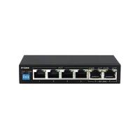ราคา D-LINK D-LINK Switching Hub (DES-F1006P-E) 4 Port POE + 2 Port Uplink (5 ) (MKP0305490)