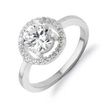 ราคา 555jewelry แหวน เงิน แท้ รุ่น EVE-R48 สีเงิน E53 (GRMKPPR000005777)