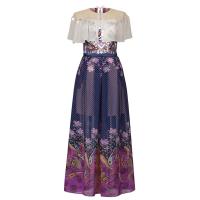 ราคา PEDZ ชุดเดรสยาว Birds Under Sheer Shawl สีม่วง M (MKP0007394)