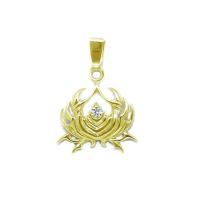 ราคา FINEJEWELTHAI จี้ราศี-ราศีกรกฎ-จี้เพชร-จี้เงินแท้-P1168cz00 สีทอง (MKP1421870)