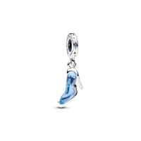 ราคา PANDORA ชาร์ม Pandora Disney Cinderella shoe sterling silver dangle with fancy light blue cubic zirconia and forever blue crystal Free Size (GRMKPPR000096229)