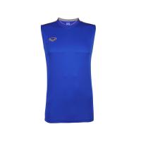 ราคา GRAND SPORT เสื้อกีฬาตัดต่อแขนกุด (011572) สีน้ำเงิน M (MKP1782062)
