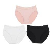ราคา WACOAL กางเกงในรูปแบบเต็มตัวขอบลูกไม้ Pack 3 ชิ้น รุ่น WU1T35 คละสี (เบจ-ดำ-ครีม) 2XL (GRMKPPR000081532)