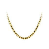 ราคา 555jewelry สร้อยคอ Unisex สแตนเลสสตีล สีทอง 45cm (MKP1782650)